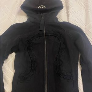 Vintage limited edition Lululemon black zip up jacket